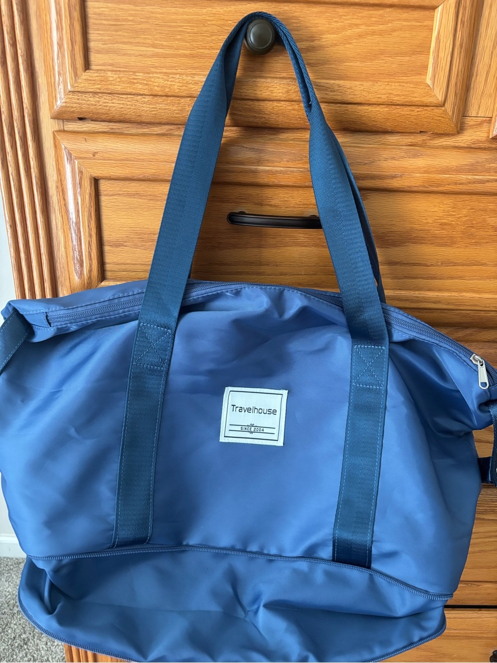 Blue Men's Weekender Bag